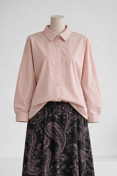 Boyfrend Poplin Gömlek Kum