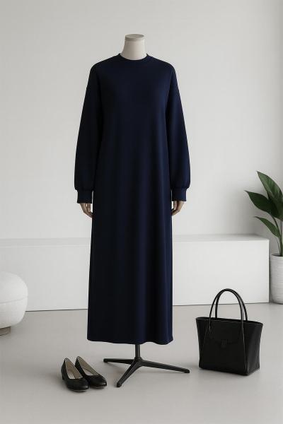Salaş Basıc Aysho Elbise Lacivert