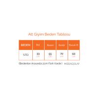 Beli Lastikli Bağlamalı Poplin Etek_Taş