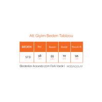 Çift Bağlamalı Anvelop Etek_Siyah